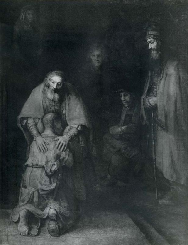 REMBRANDT Harmenszoon van Rijn The Return of the Prodigal Son china oil painting image